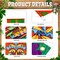 3PCS Hawaiian Luau Party Decorations Tiki Banner, Aloha Banner Welcome Door Porch Signs for Tiki Bar Tropical Moana Carnival Party Jungle Backdrop Wall Hanging Decor Supplies